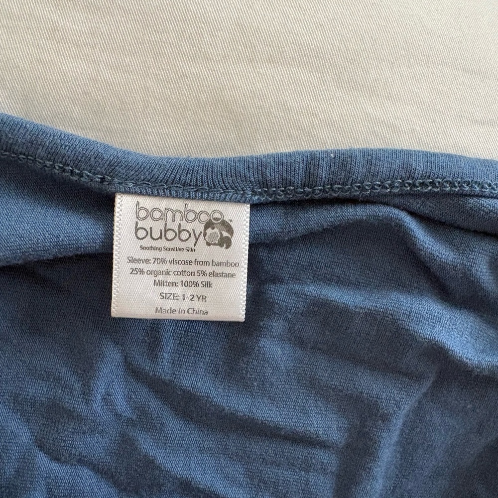 Bamboo bubby Eczema Mitten Scratch Sleeves | Eczema Treatment Eczema Clothing - Picture 3 of 9